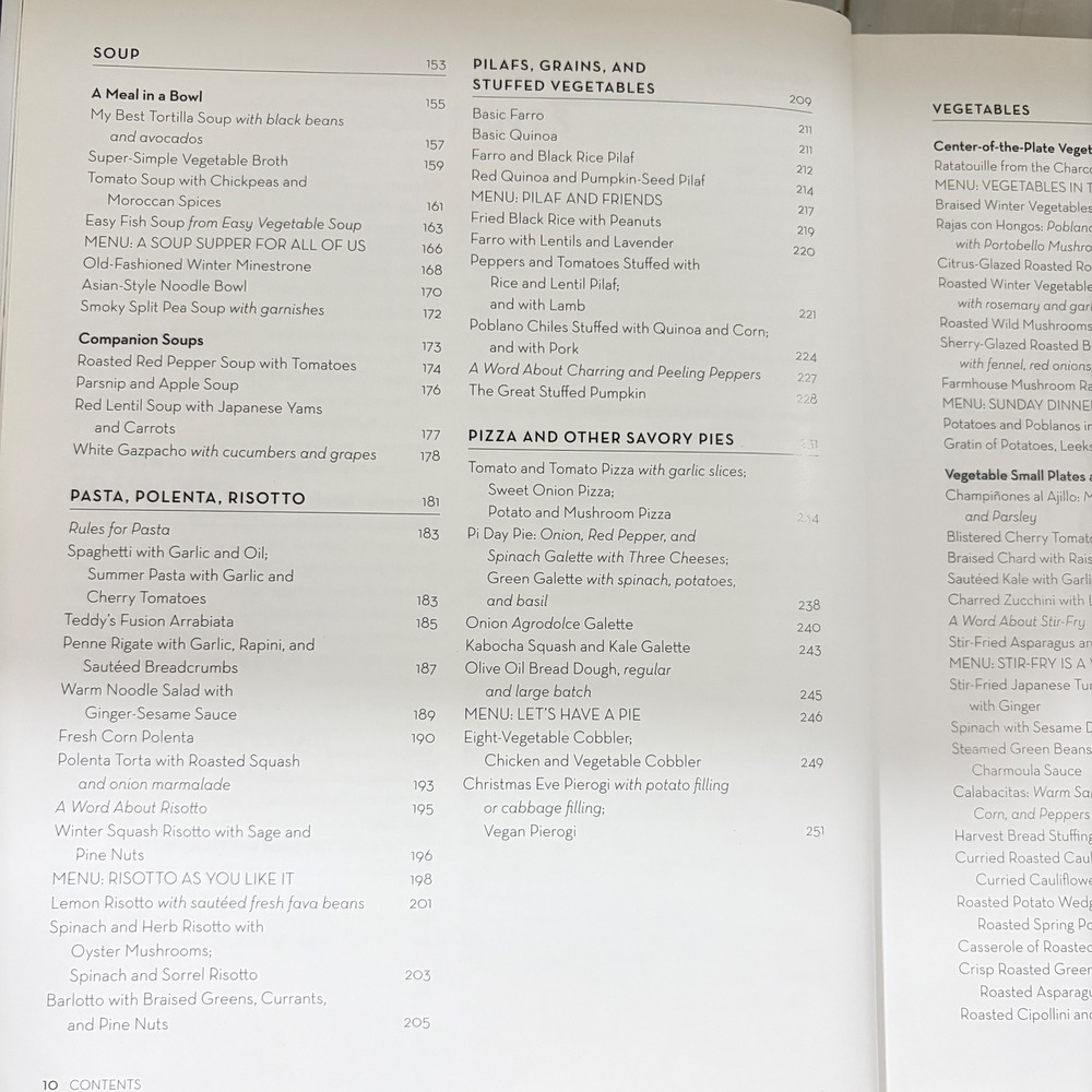 Vegan Vegetarian Omnivore Anna Thomas Cookbook First Edition Hardcover 2016 - Picture 7 of 11